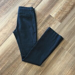 Old Navy Women's Elegant Black Flare Trousers